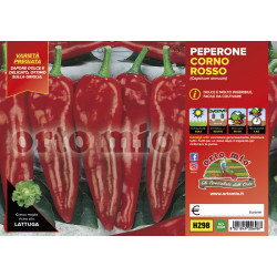 Peperone corno rosso